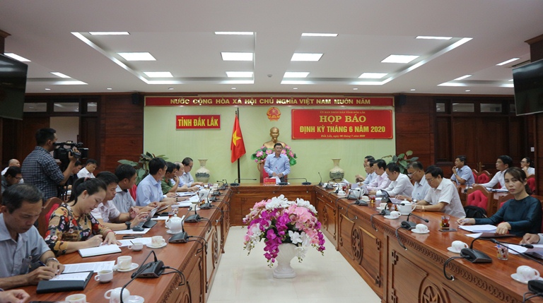 Họp báo định kỳ tháng 6/2020